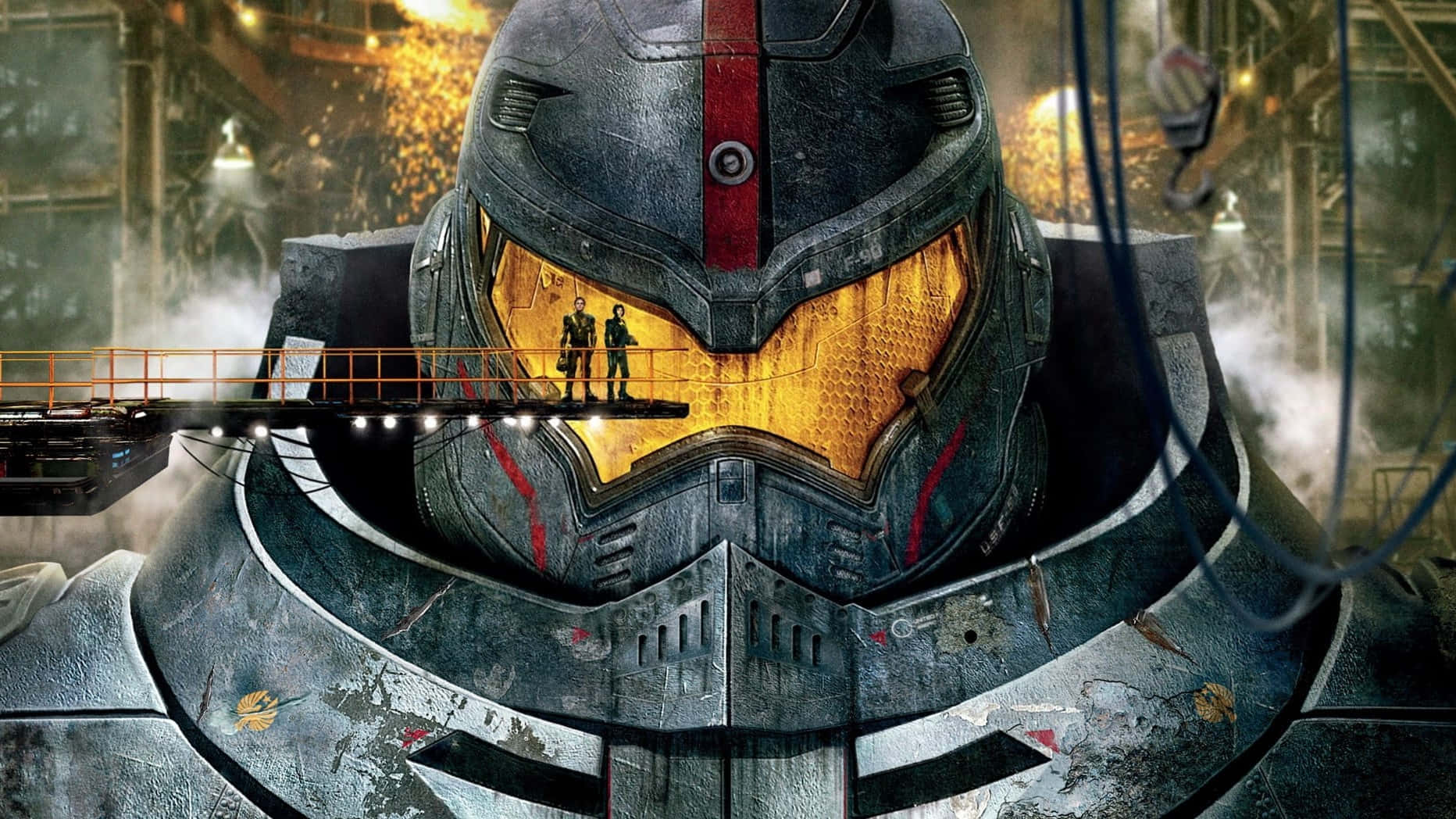 Pacific Rim Jaeger Head Closeup Wallpaper