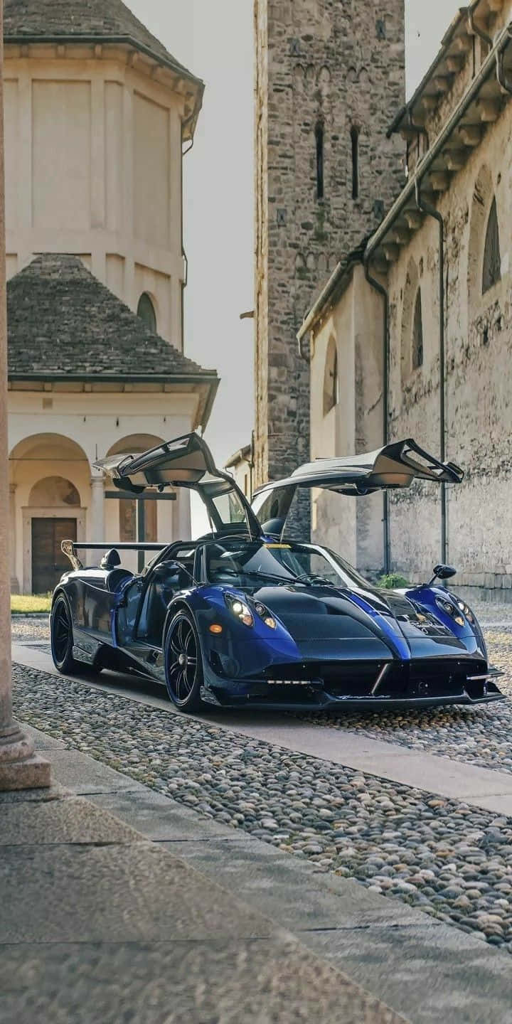 Pagani Zonda Tricolore: A True Italian Masterpiece Wallpaper