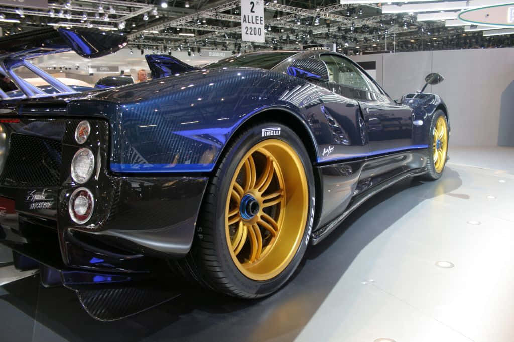 Pagani Zonda Tricolore In Full Glory Wallpaper