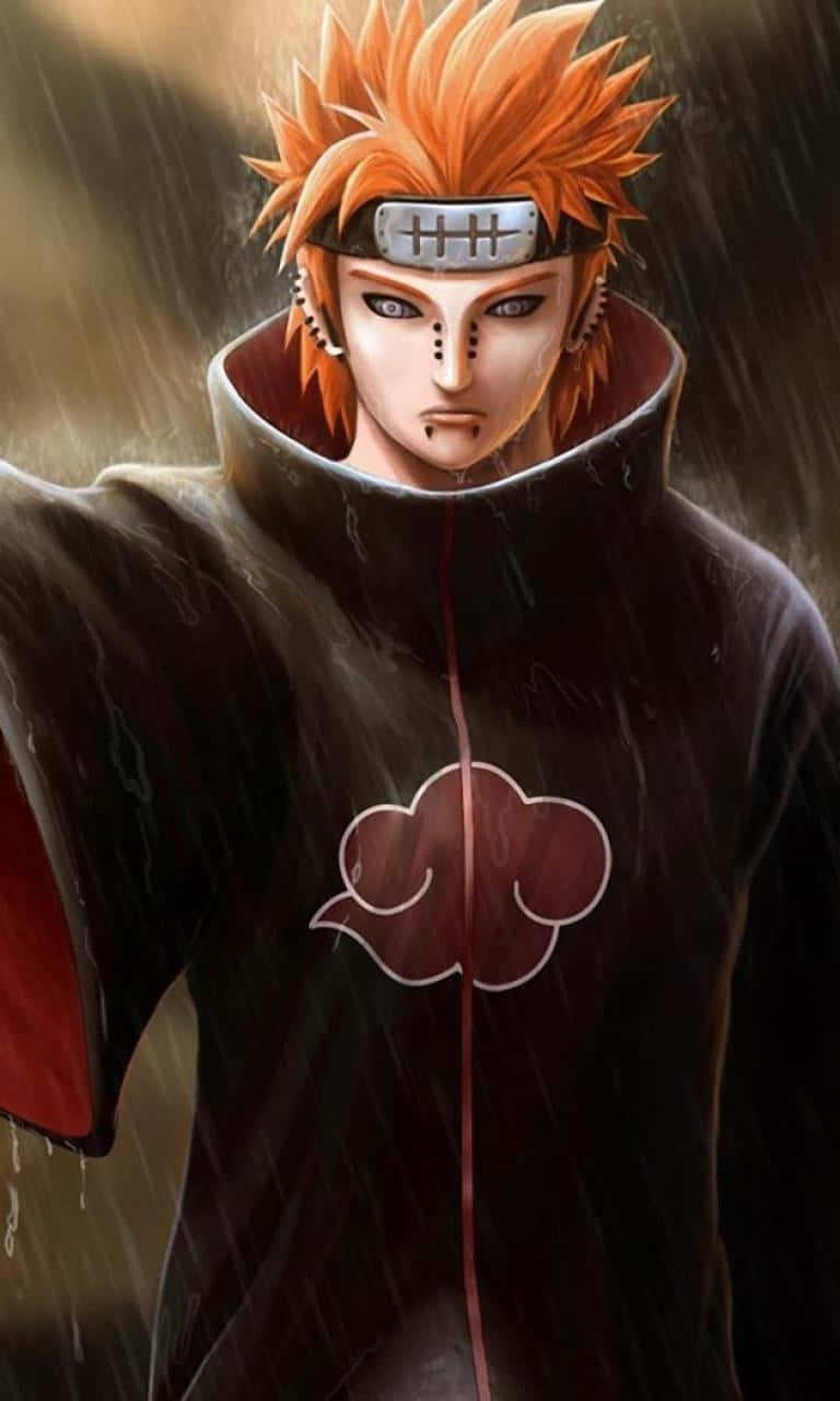 Pain Akatsuki Digital Drawing Wallpaper