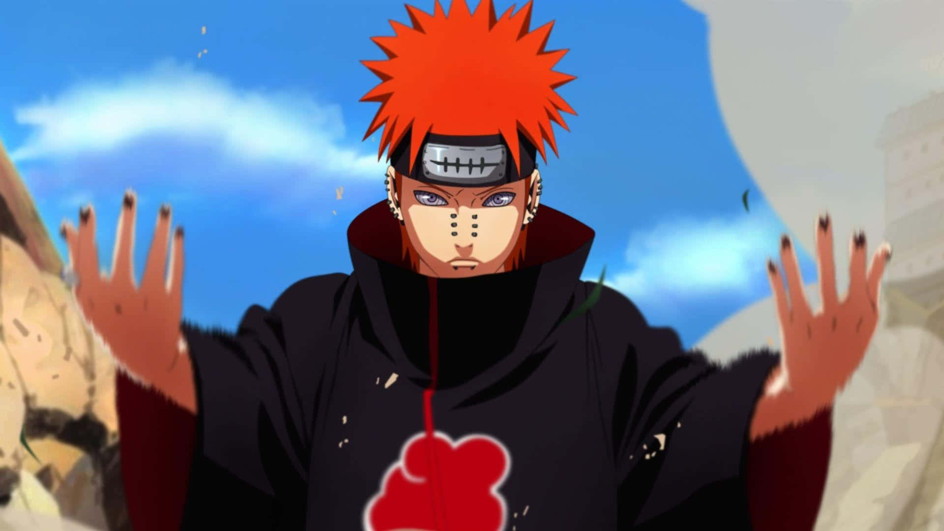 Pain From Akatsuki In A Pensive Moment