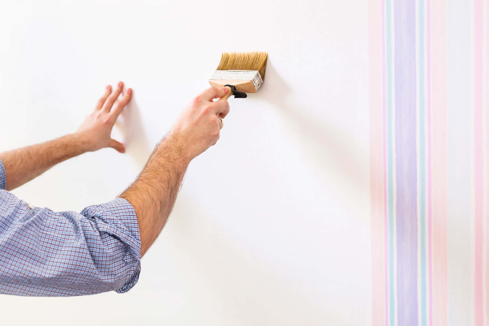 Painting Wall With Brush.jpg Wallpaper