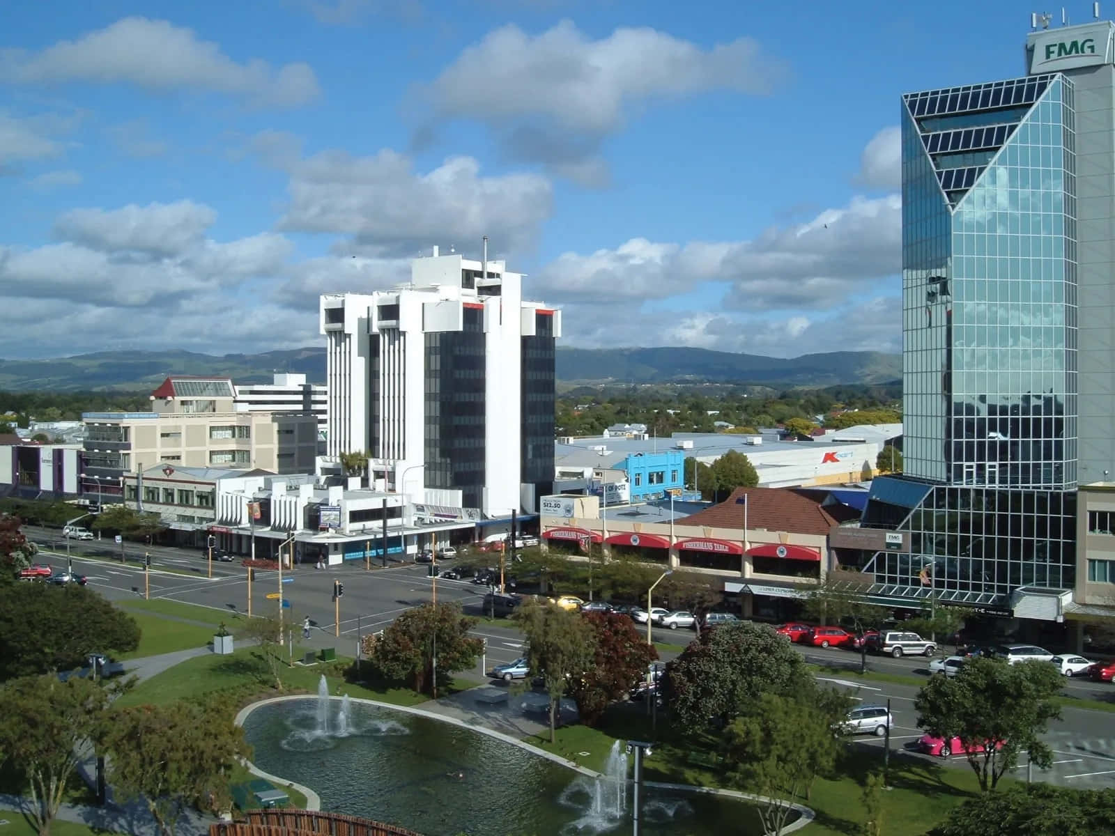 Palmerston North Cityscape New Zealand Wallpaper