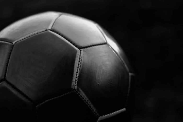 Palpable Soccer Ball Texture Wallpaper