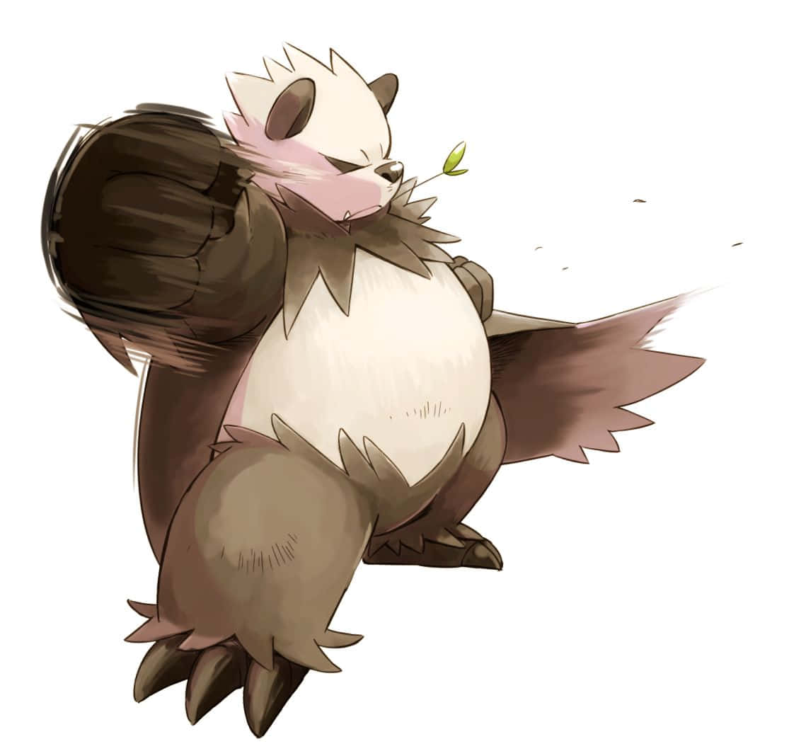 Pangoro Clobber Move Wallpaper