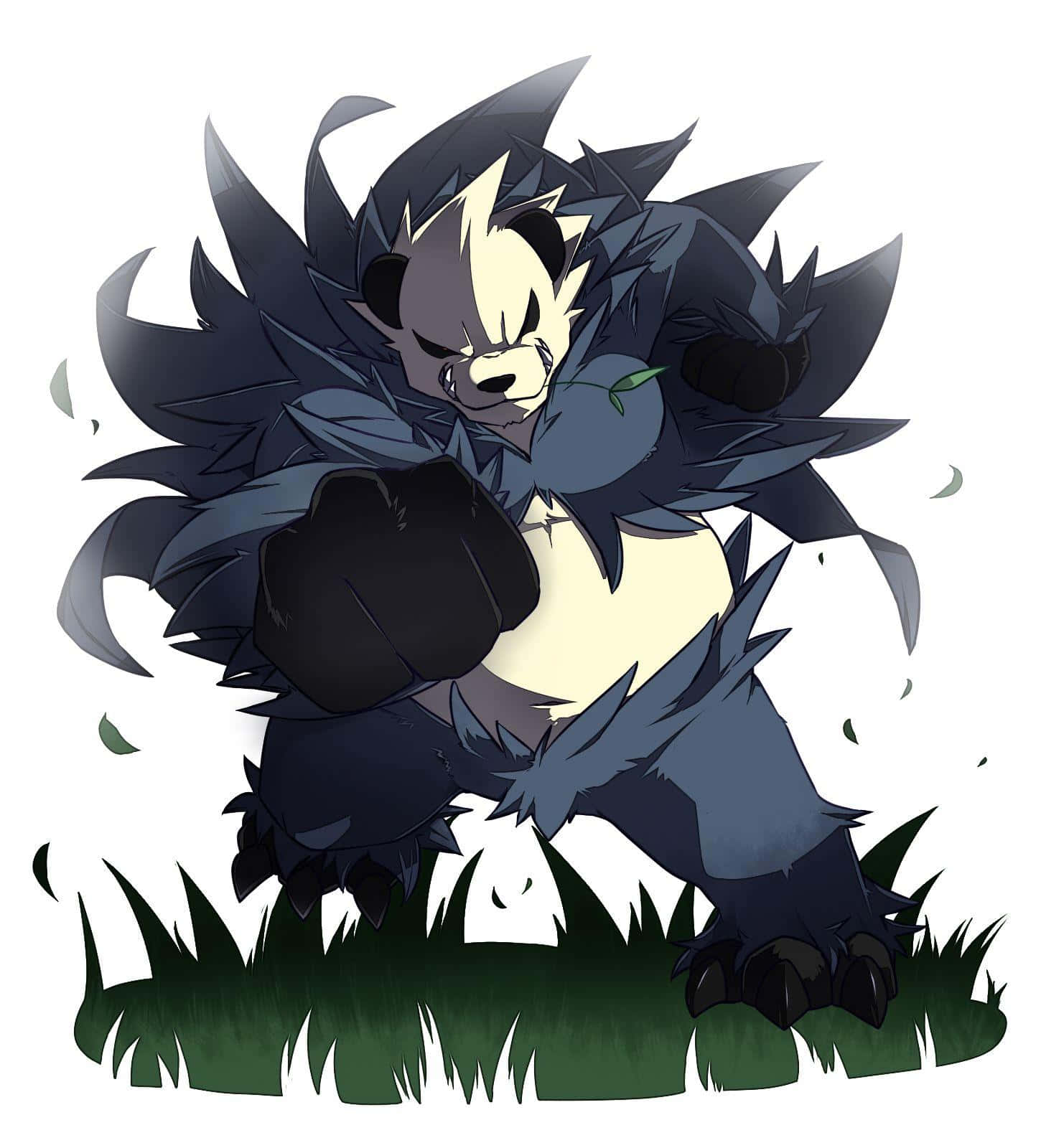 Pangoro Punch Attack Wallpaper