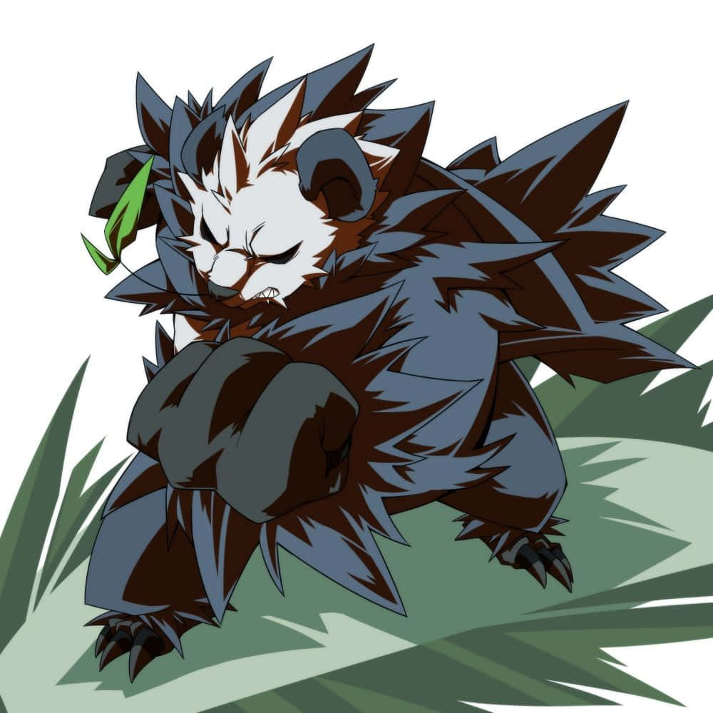 Pangoro Uppercut Punch Wallpaper