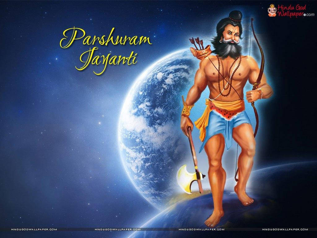 Parshuram Space Background Wallpaper