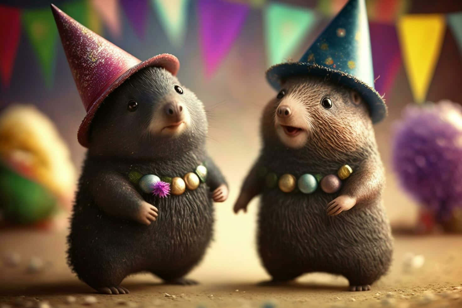 Party Moles Celebration.jpg Wallpaper