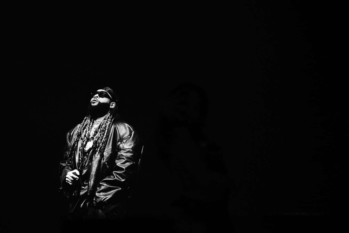 Partynextdoor Blackand White Performance Wallpaper