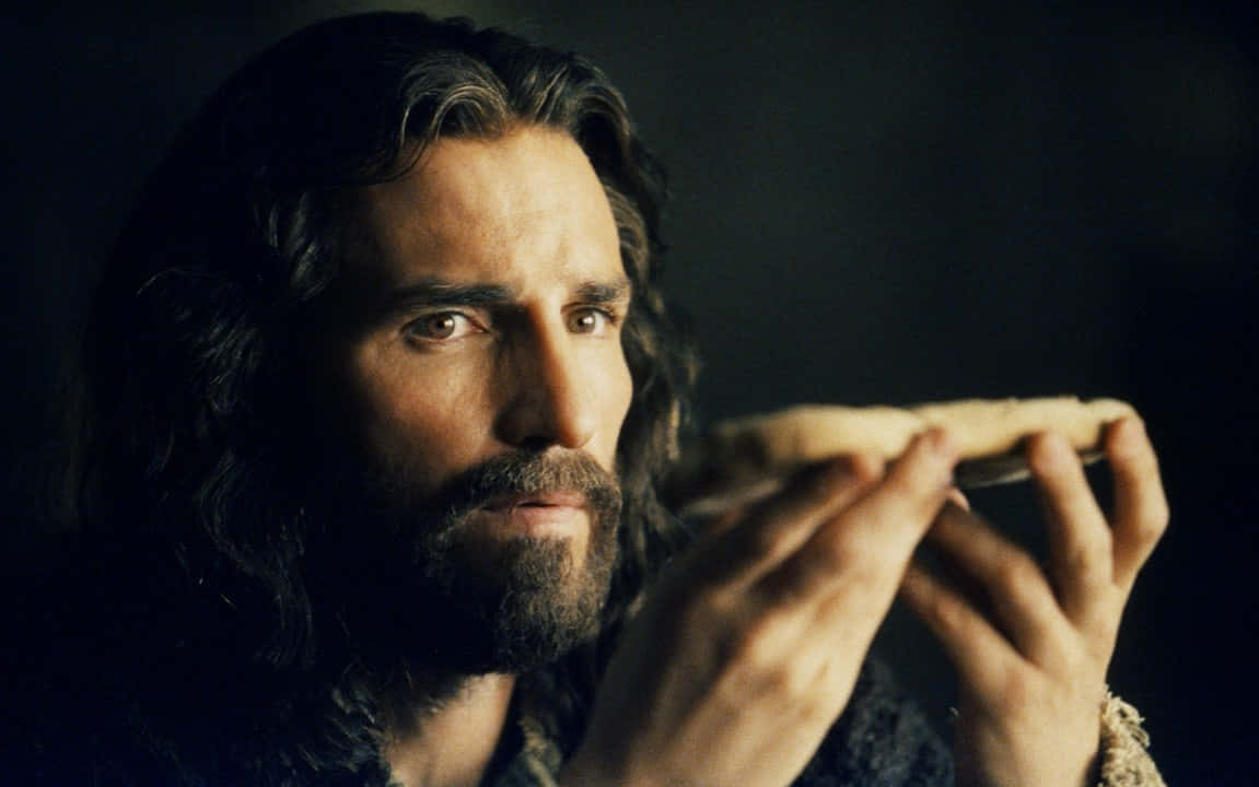 Passion Of Christ_ Serene Contemplation Wallpaper