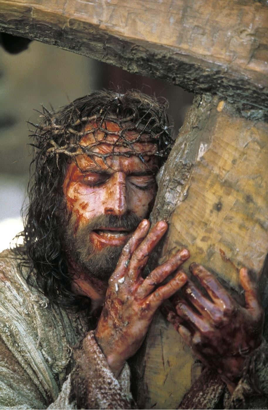 Passion Of Christ_ Suffering Depiction Wallpaper