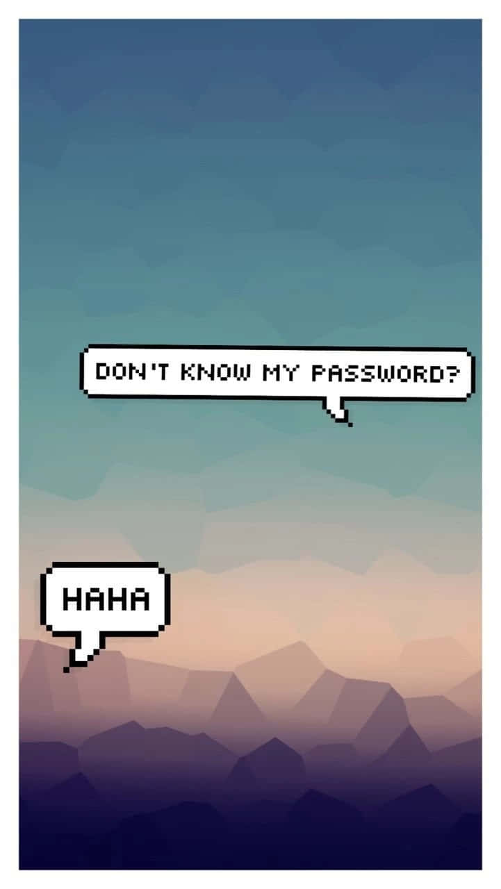 Password Amnesia_ Comical Exchange Wallpaper