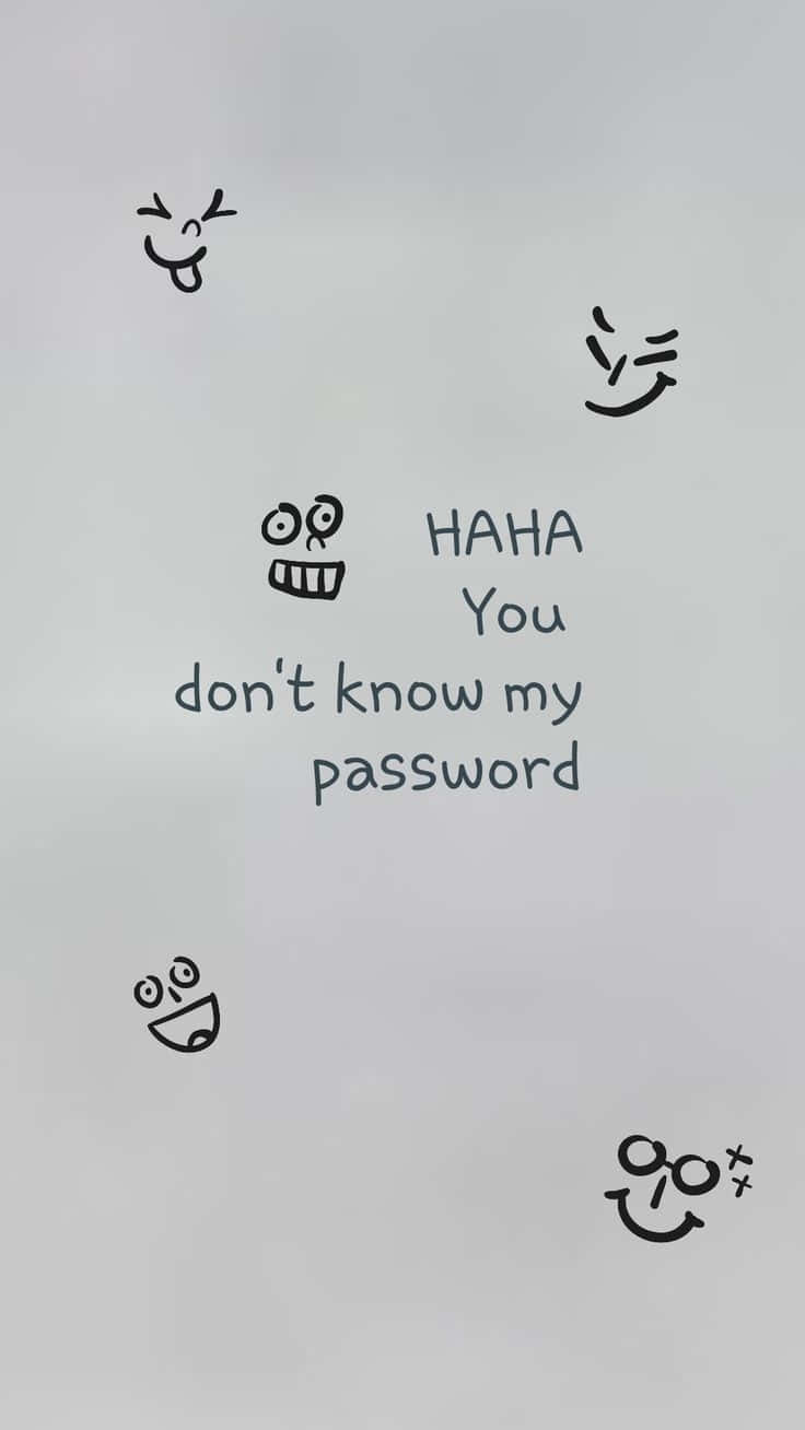 Password Security Humor Wallpaper