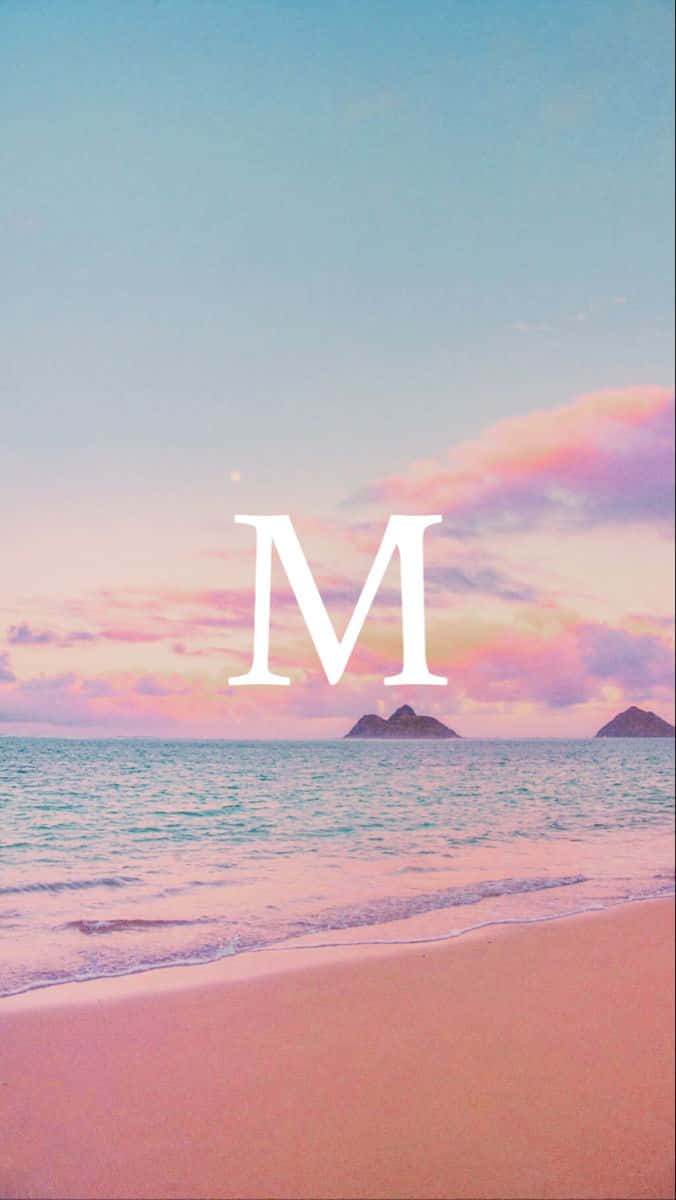 Pastel Beach Sunset M Aesthetic Wallpaper