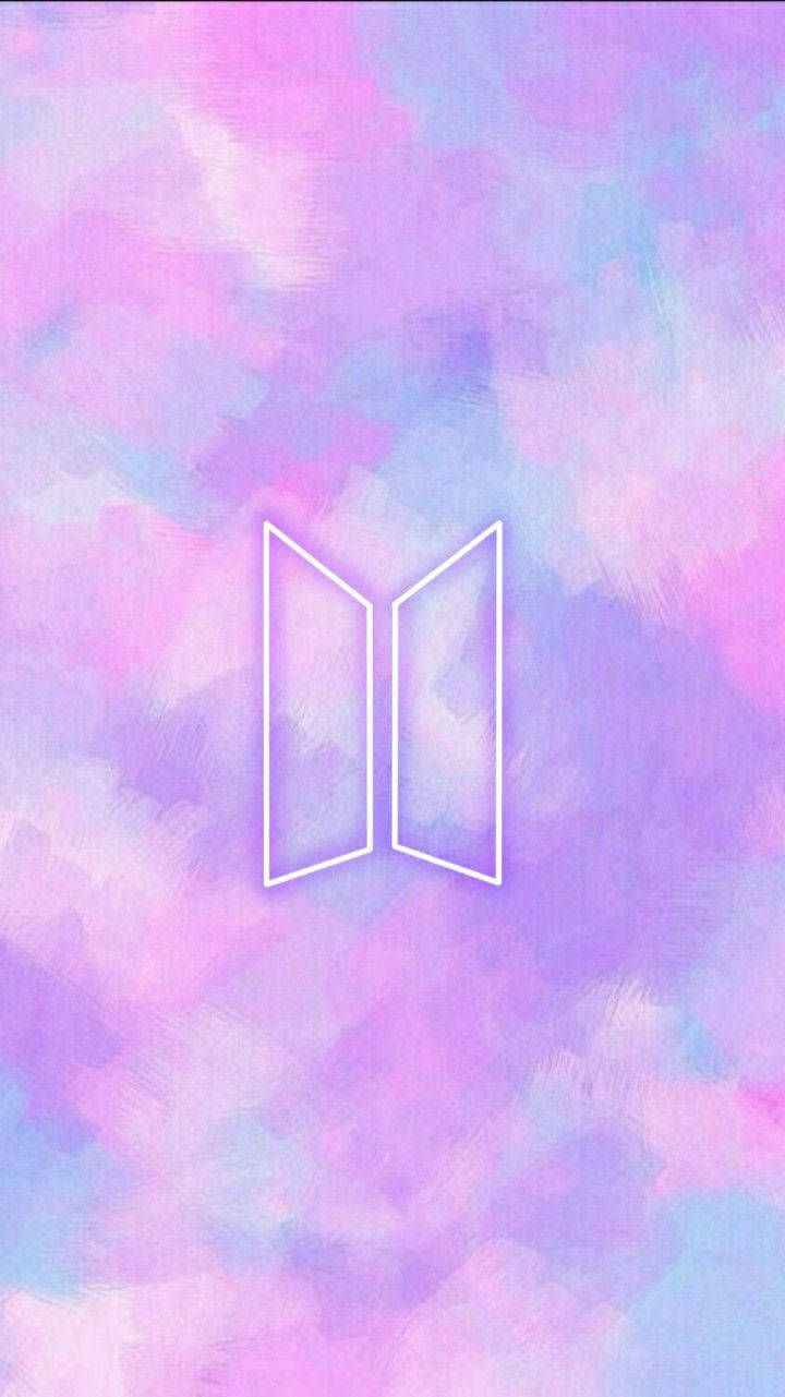 Pastel Bts Logo Wallpaper