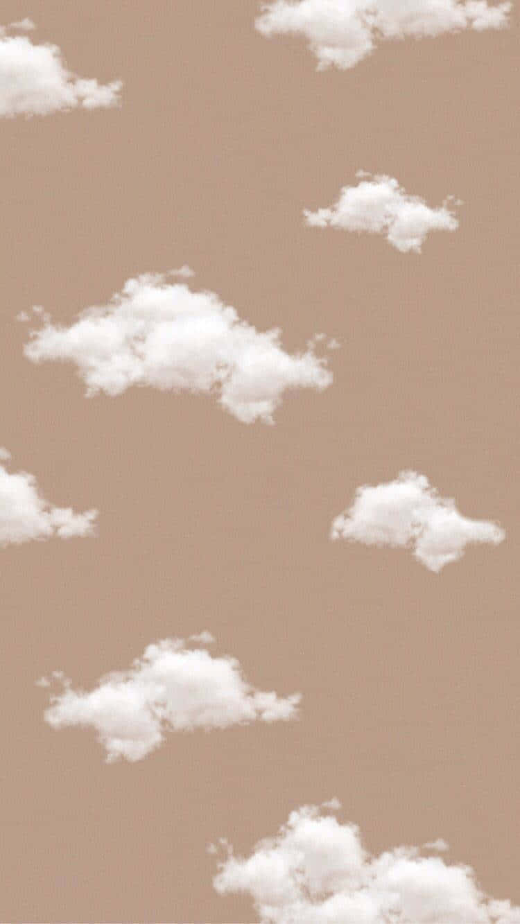 Pastel Clouds Vintage Aesthetic.jpg Wallpaper