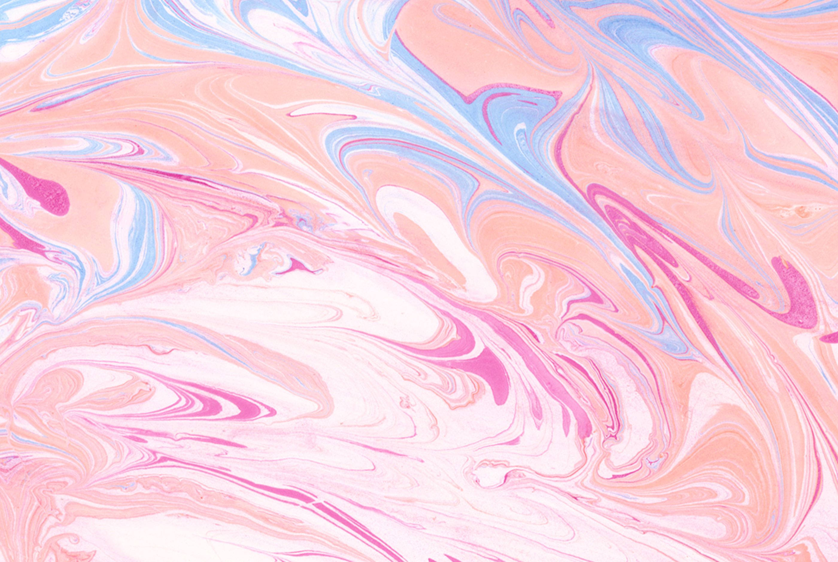 Pastel-colored Design Marble Desktop Wallpaper