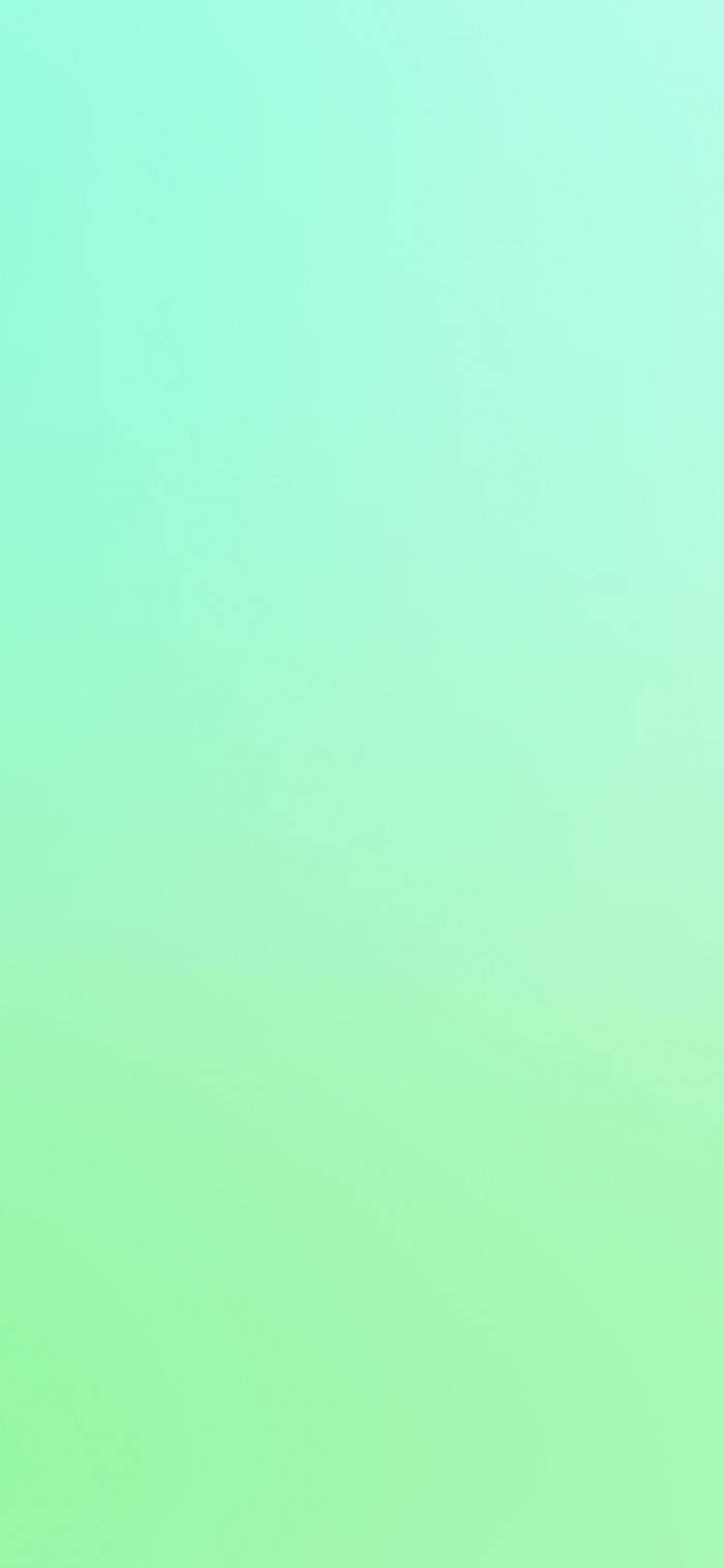 Pastel Green Aesthetic Gradient Wallpaper