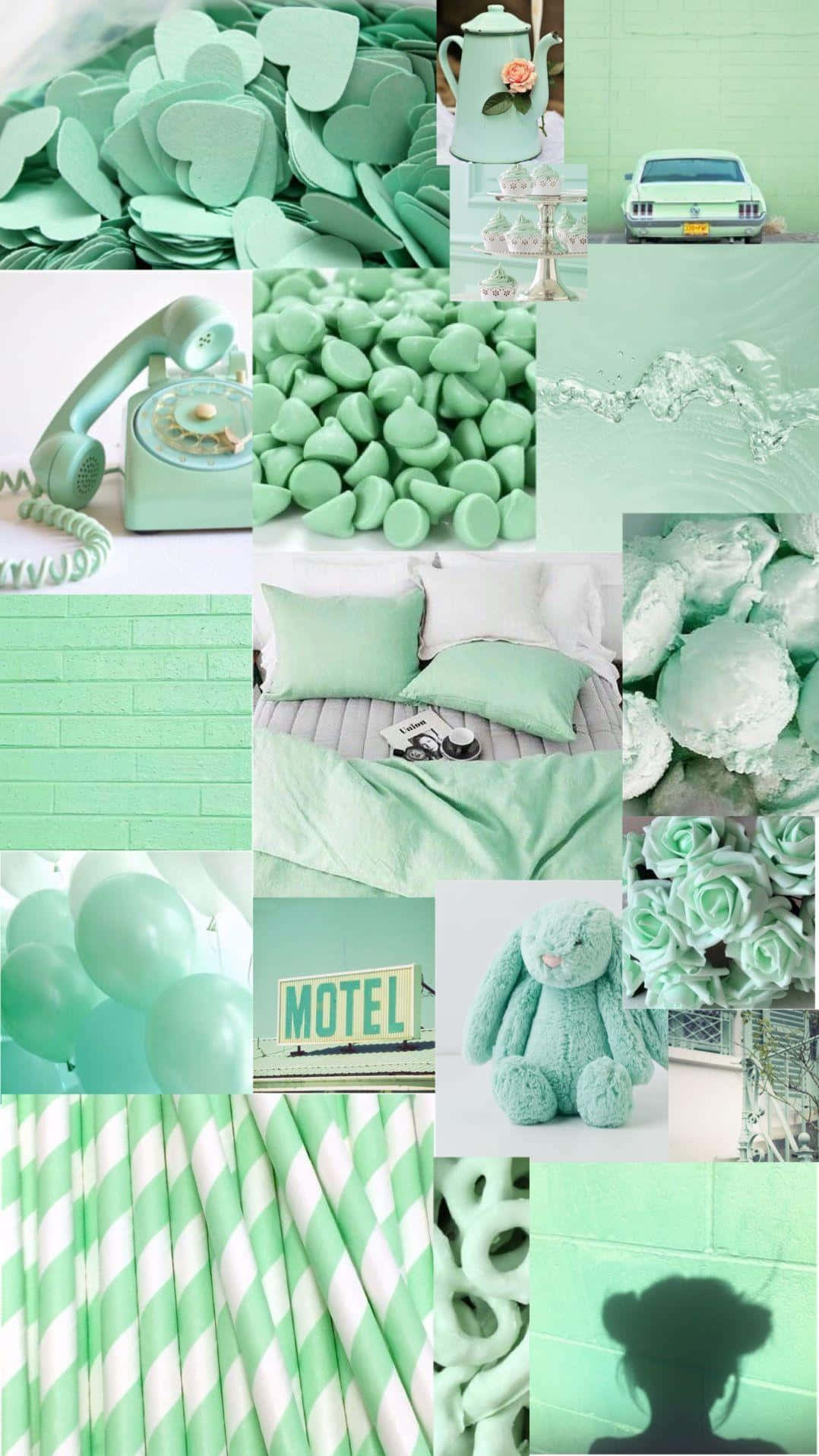 Pastel Mint Green [wallpaper] Wallpaper