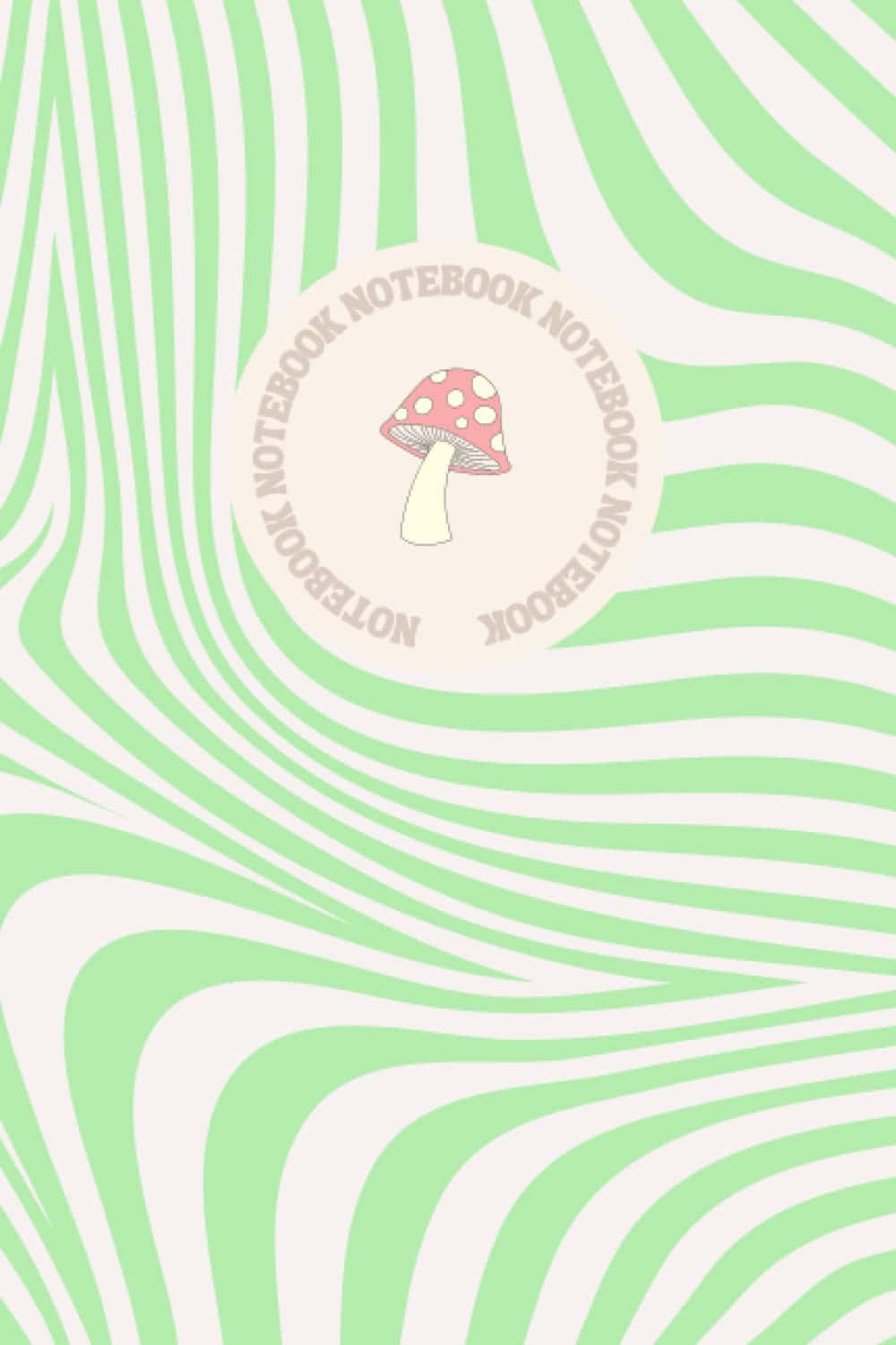 Pastel Mushroom Notebook Cover Wallpaper