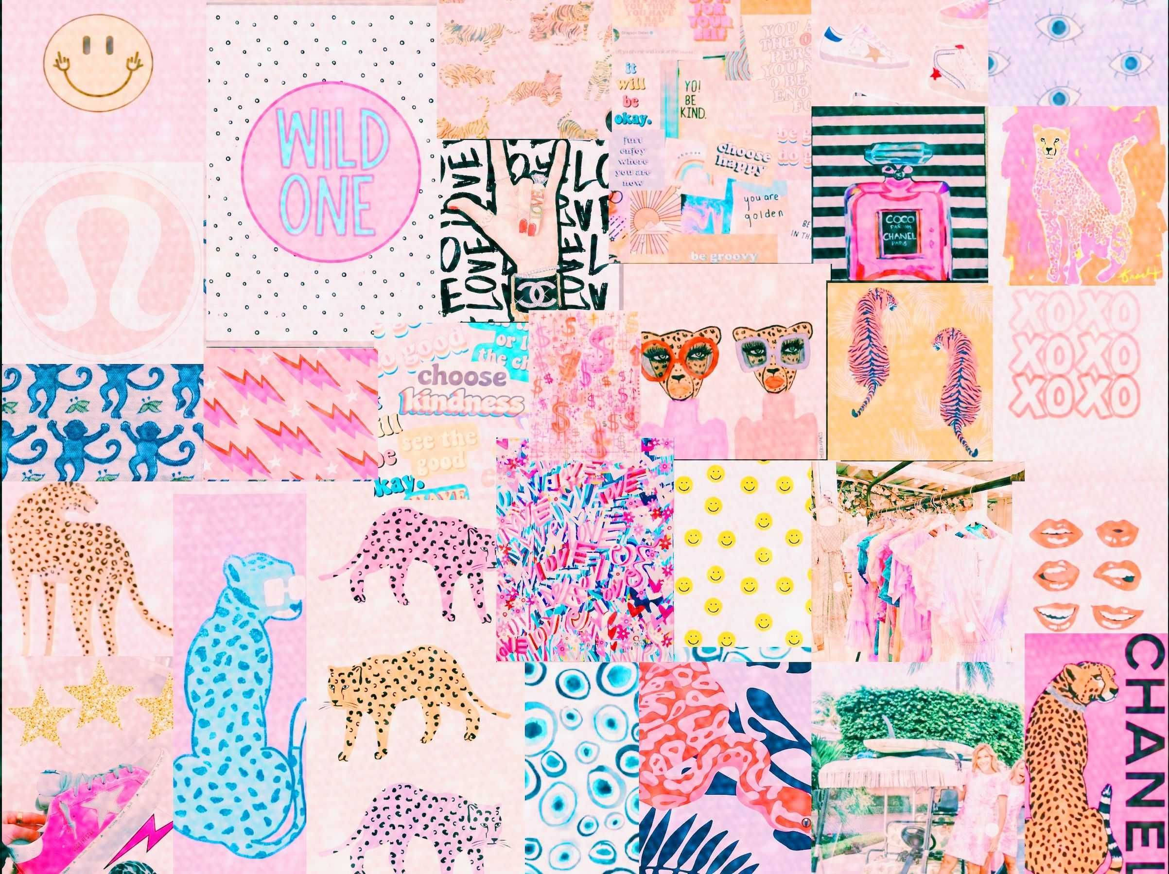 Pastel Pink Wild One Preppy Pfp Wallpaper