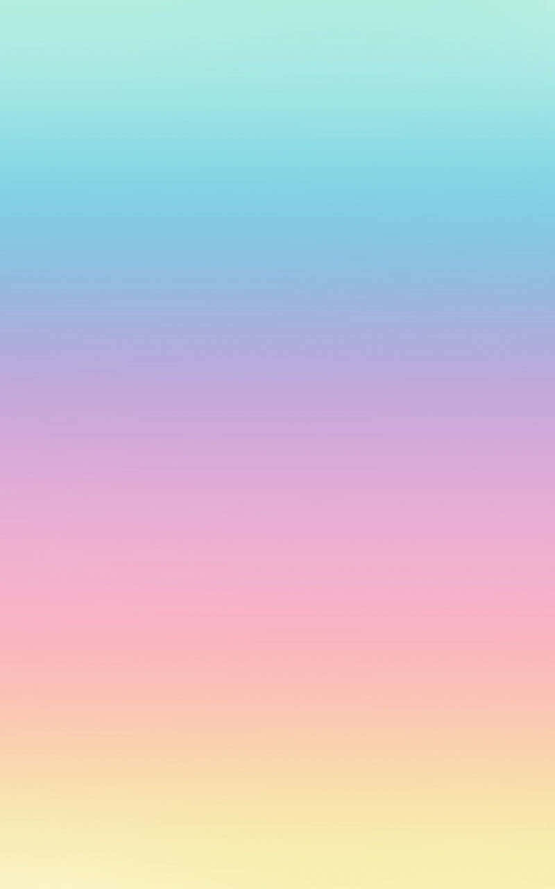 Pastel Rainbow Gradient Background Wallpaper