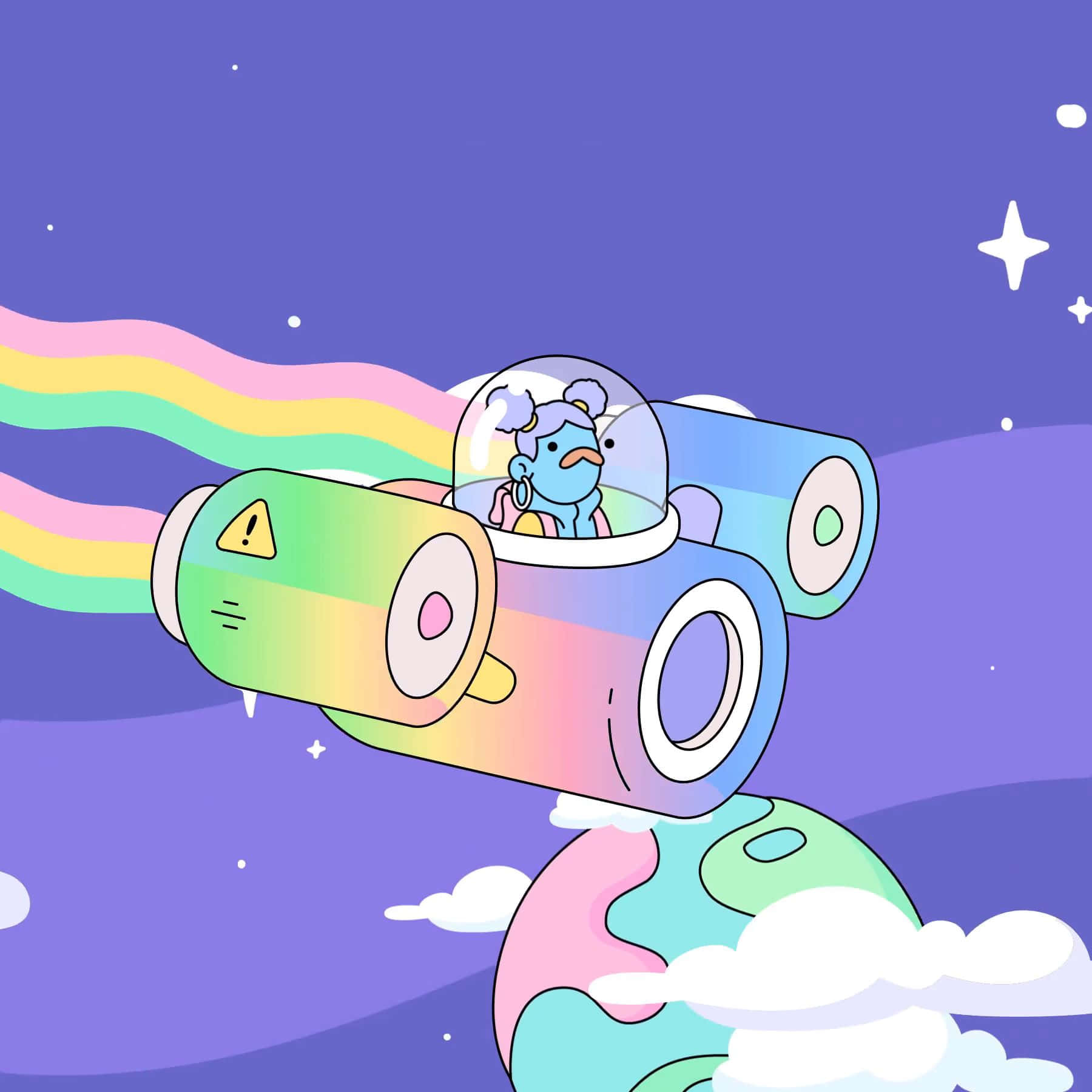 Pastel_ Space_ Adventure Wallpaper