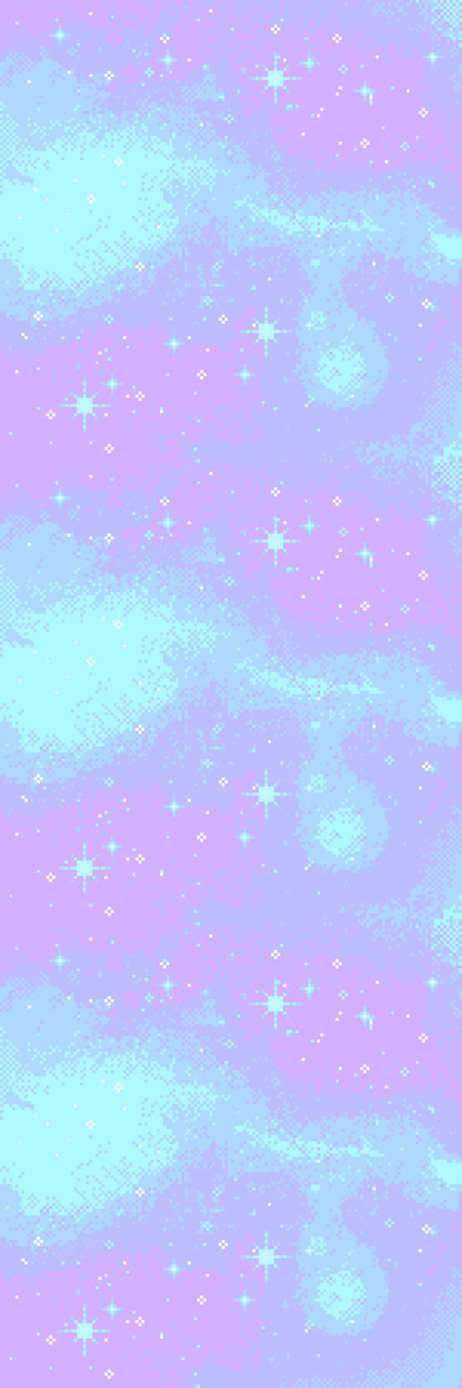 Pastel_ Starlit_ Sky_ Aesthetic.png Wallpaper