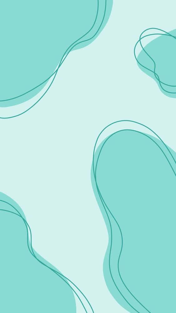 Pastel_ Teal_ Abstract_ Art Wallpaper