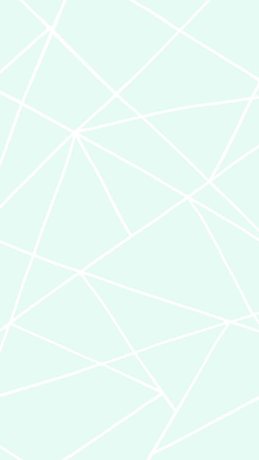 Pastel Teal Geometric Background Wallpaper