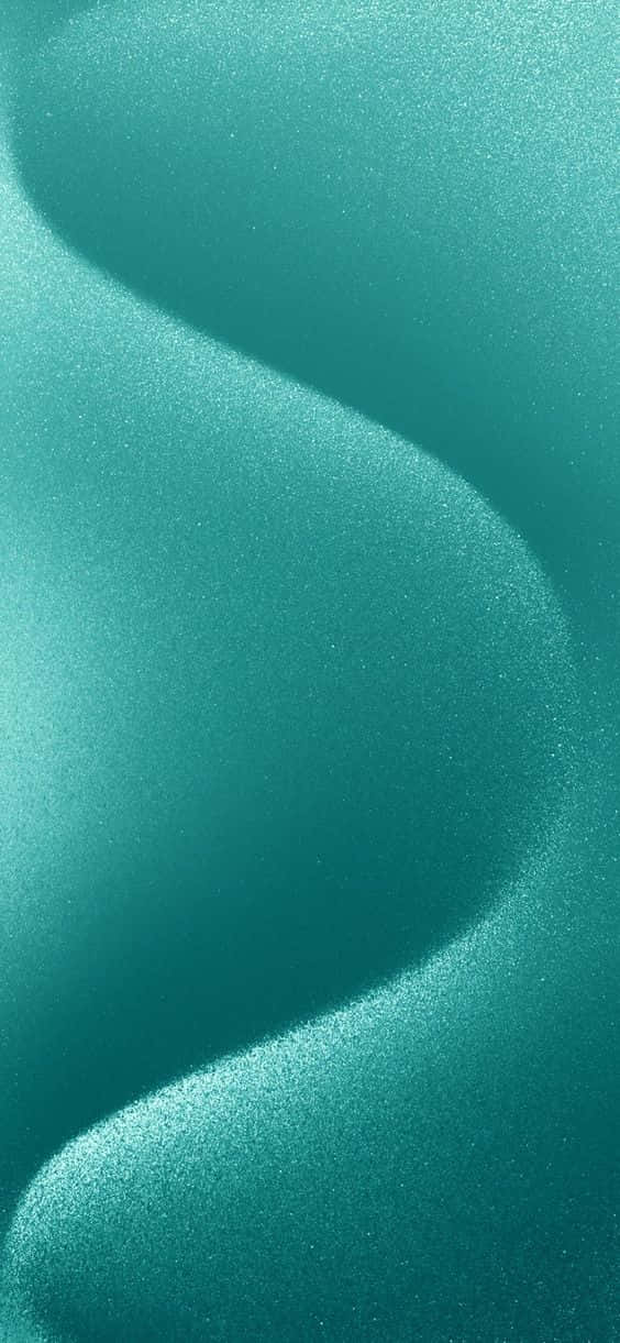 Pastel Teal Texture Waves Wallpaper