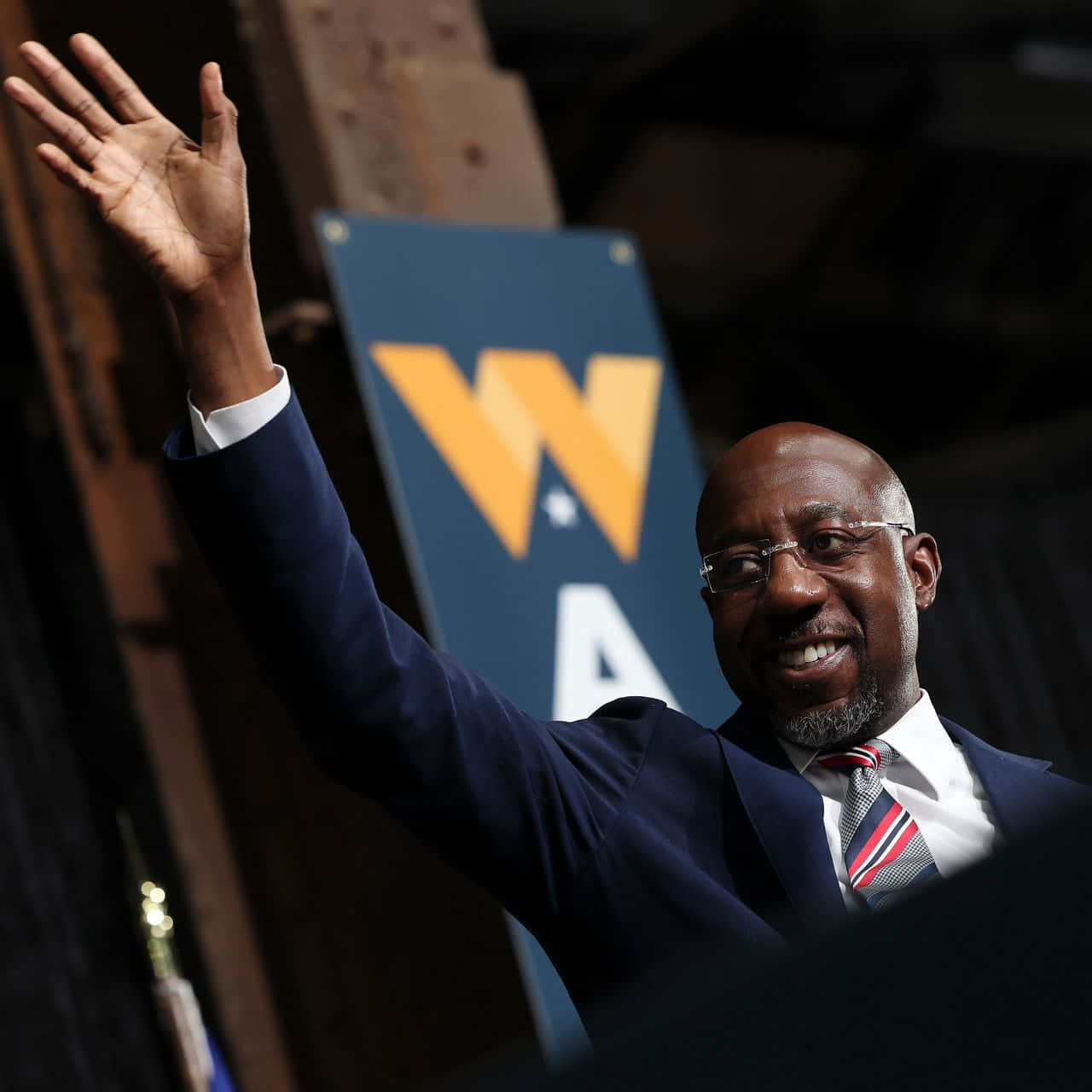 Pastor Raphael Warnock Political Campaign Wallpaper