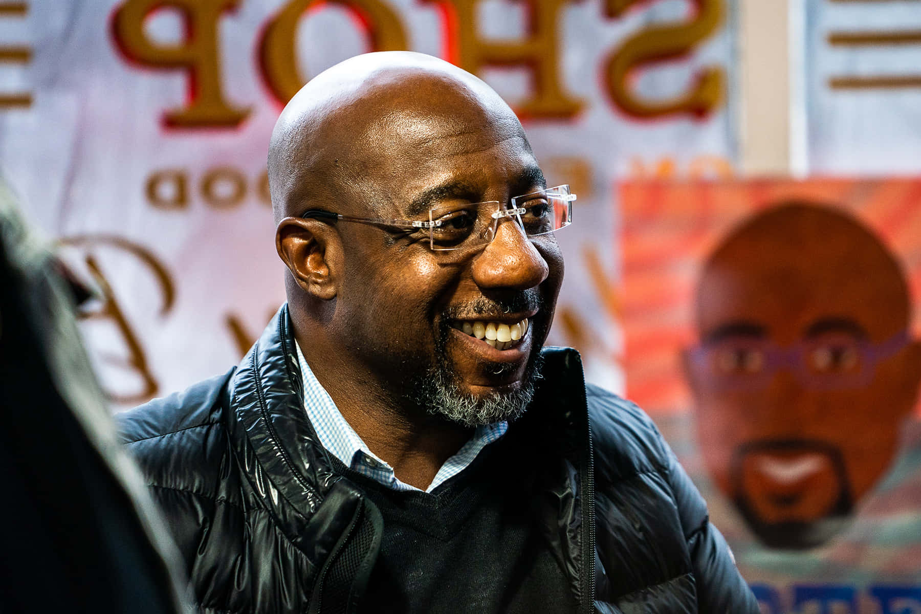 Pastor Raphael Warnock Political Campaign Wallpaper