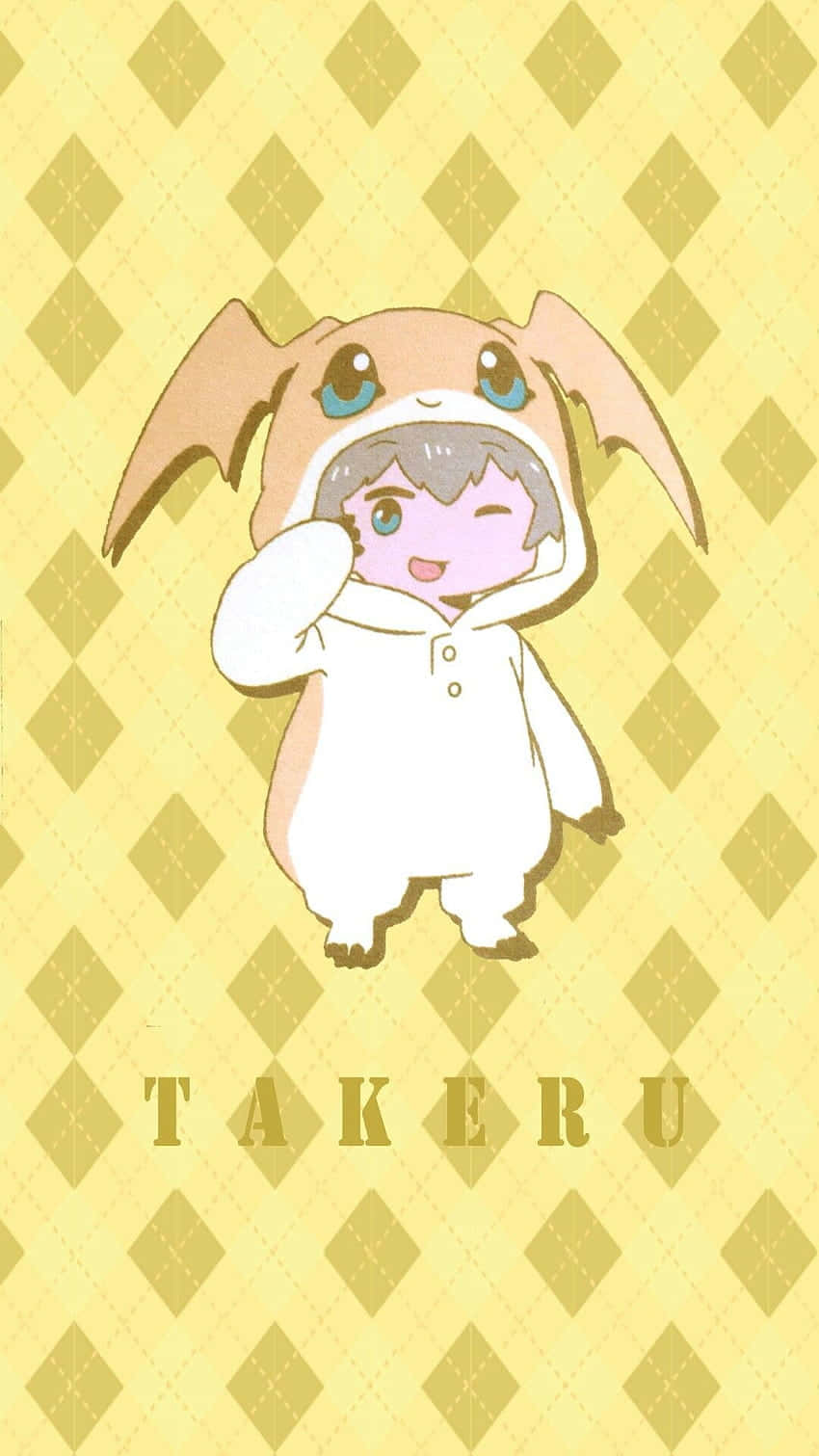 Patamon Costume Cuteness Wallpaper