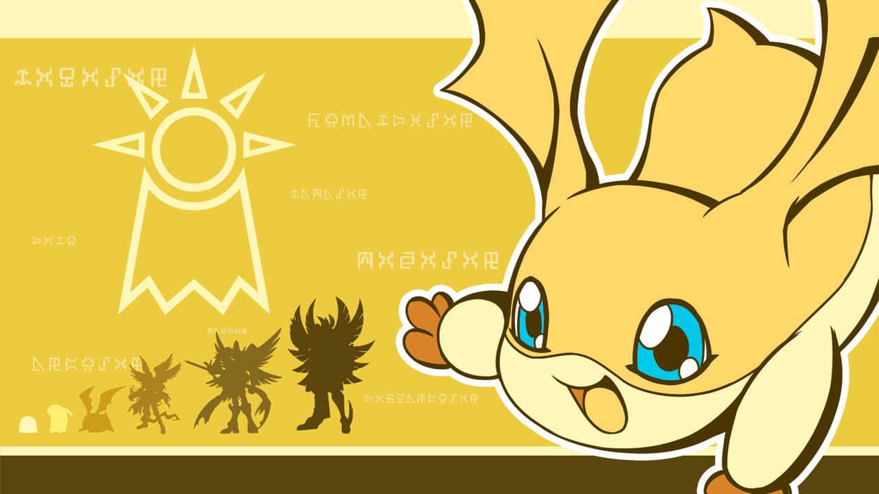 Patamon Digimon Evolution Chart Wallpaper