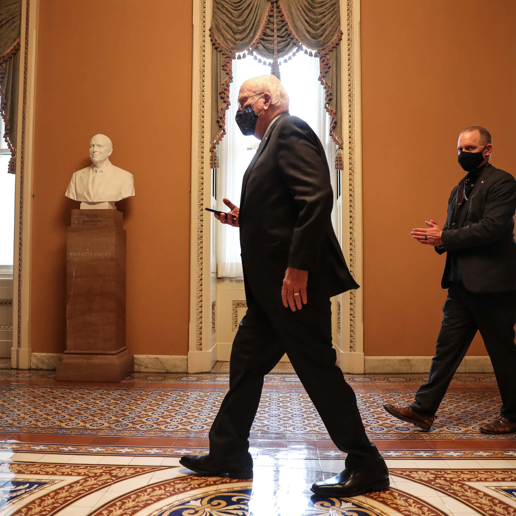 Patrick Leahy At The Capitol Wallpaper