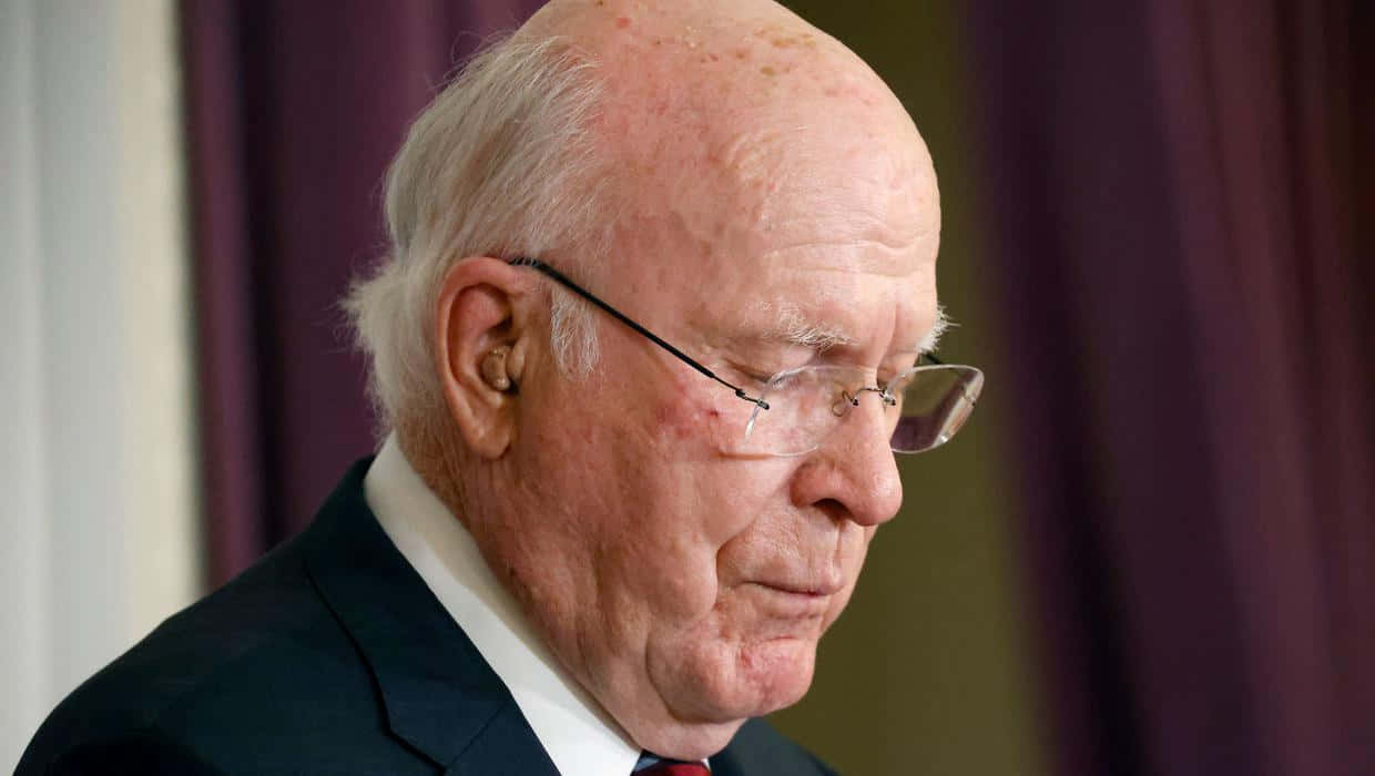 Patrick Leahy Looking Down Wallpaper