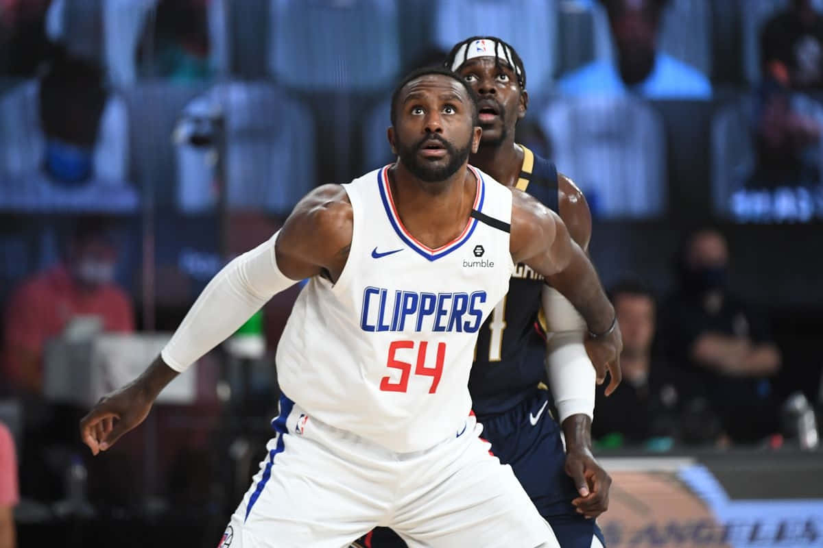 Patrick Patterson Clippers Action Shot Wallpaper