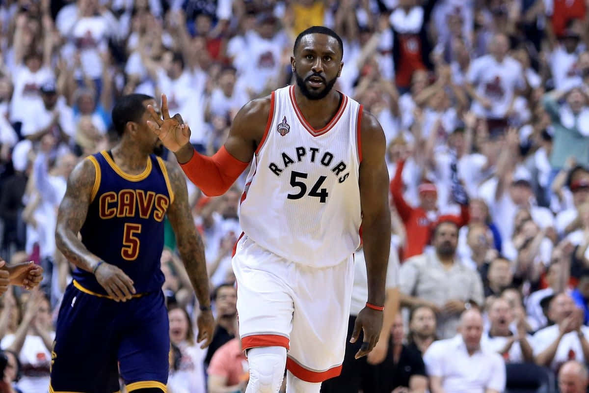 Patrick Patterson Raptors Game Action Wallpaper