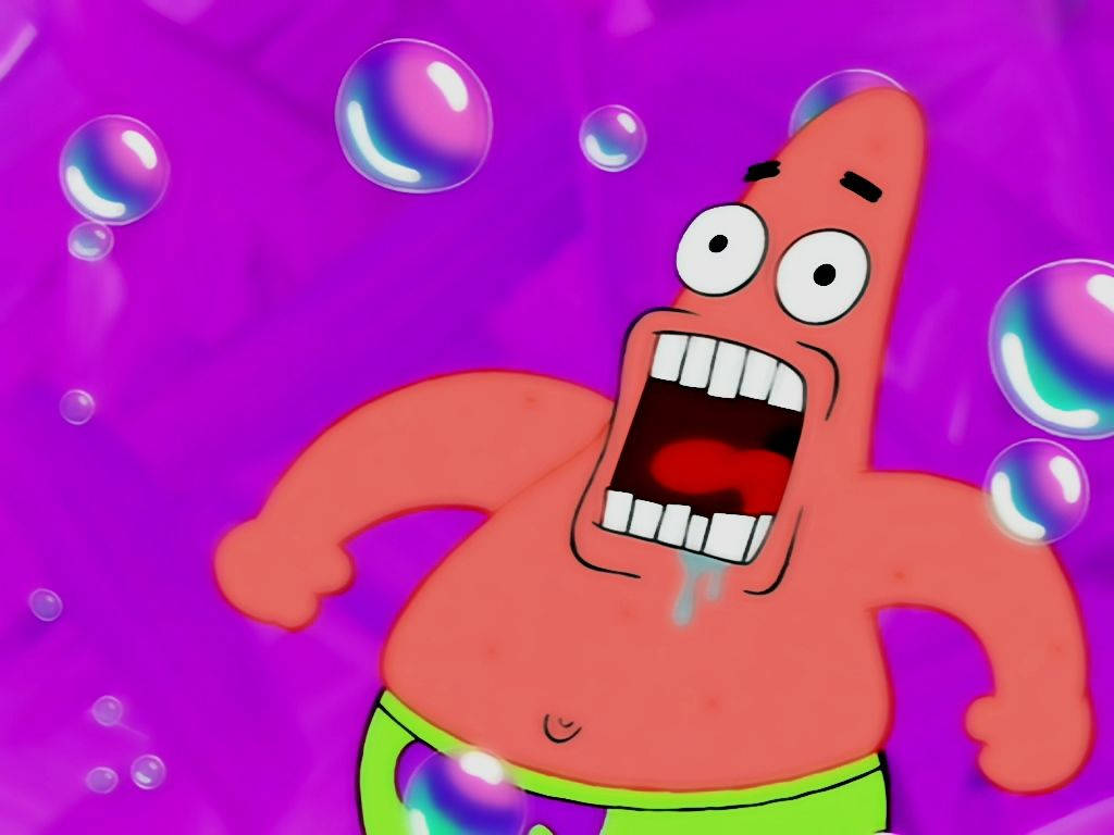 Patrick Star Annoying Face Wallpaper