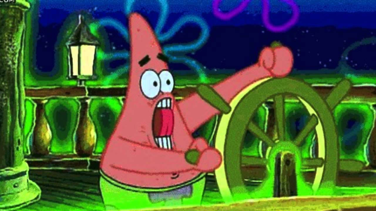 Patrick Star Steering Wheel Wallpaper