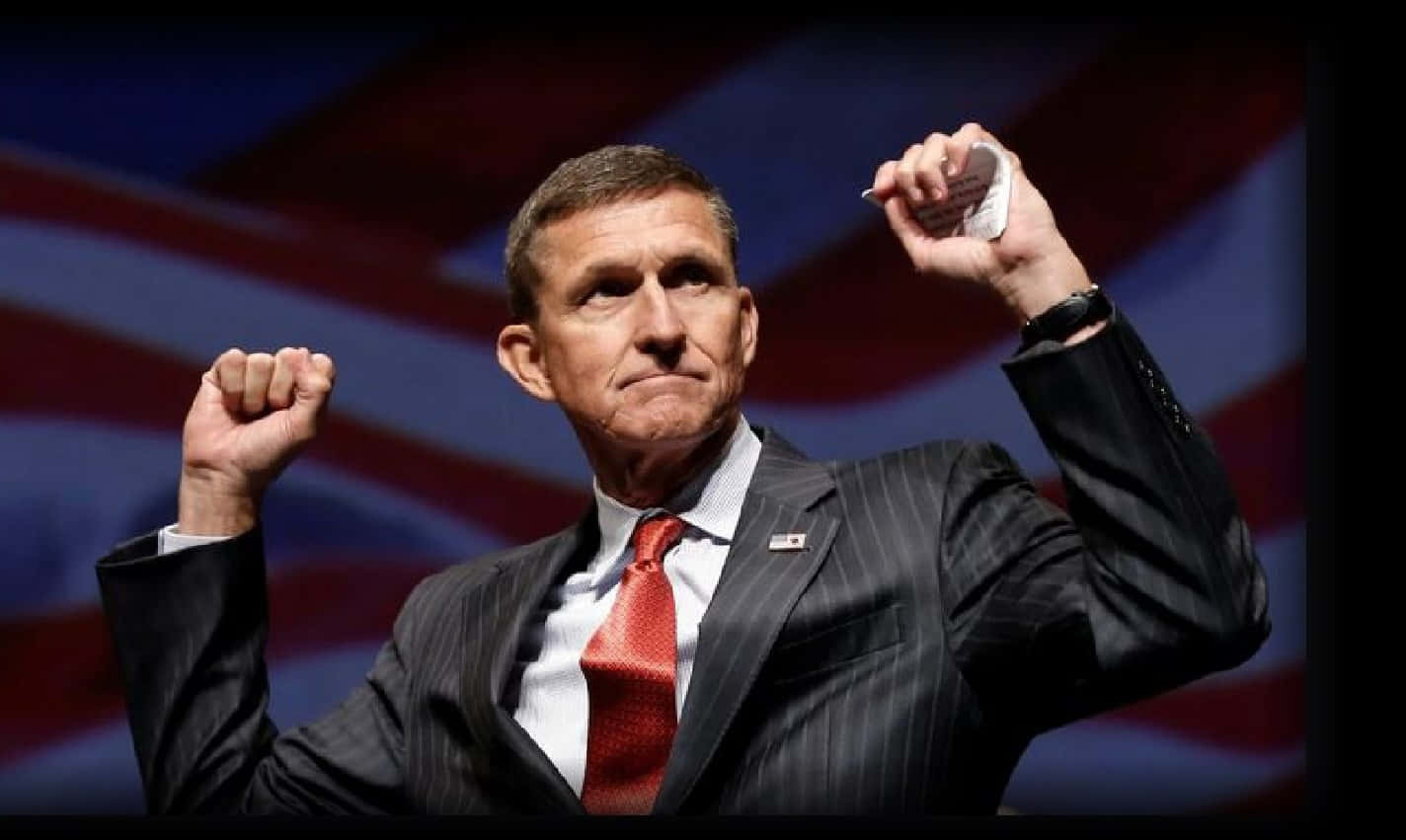 Patriotic Speech Michael Flynn Wallpaper