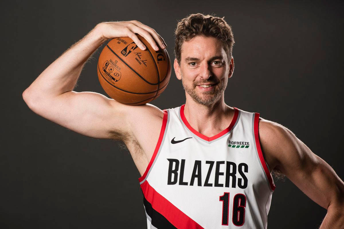 Pau Gasol Portland Trail Blazers Wallpaper