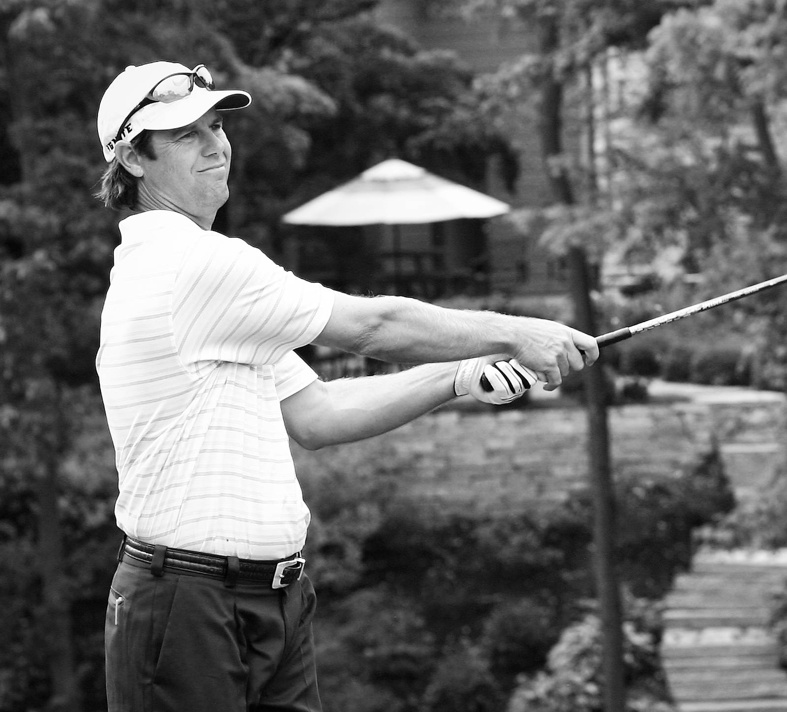 Paul Azinger Black-and-white Wallpaper