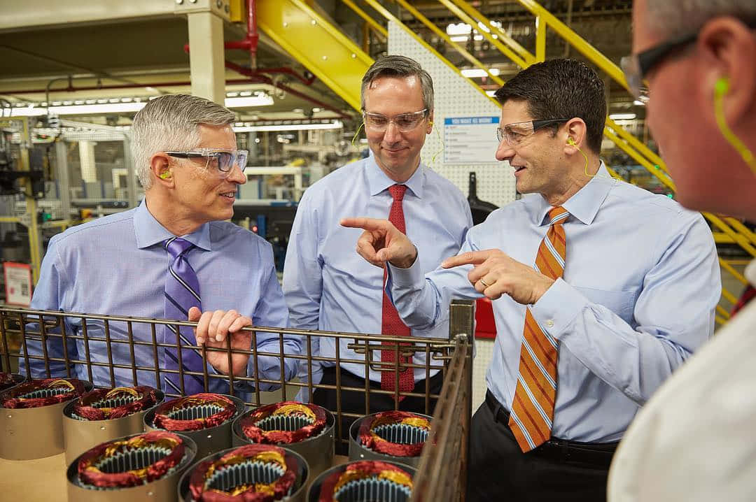 Paul Ryan In Cupcake Factory Wallpaper