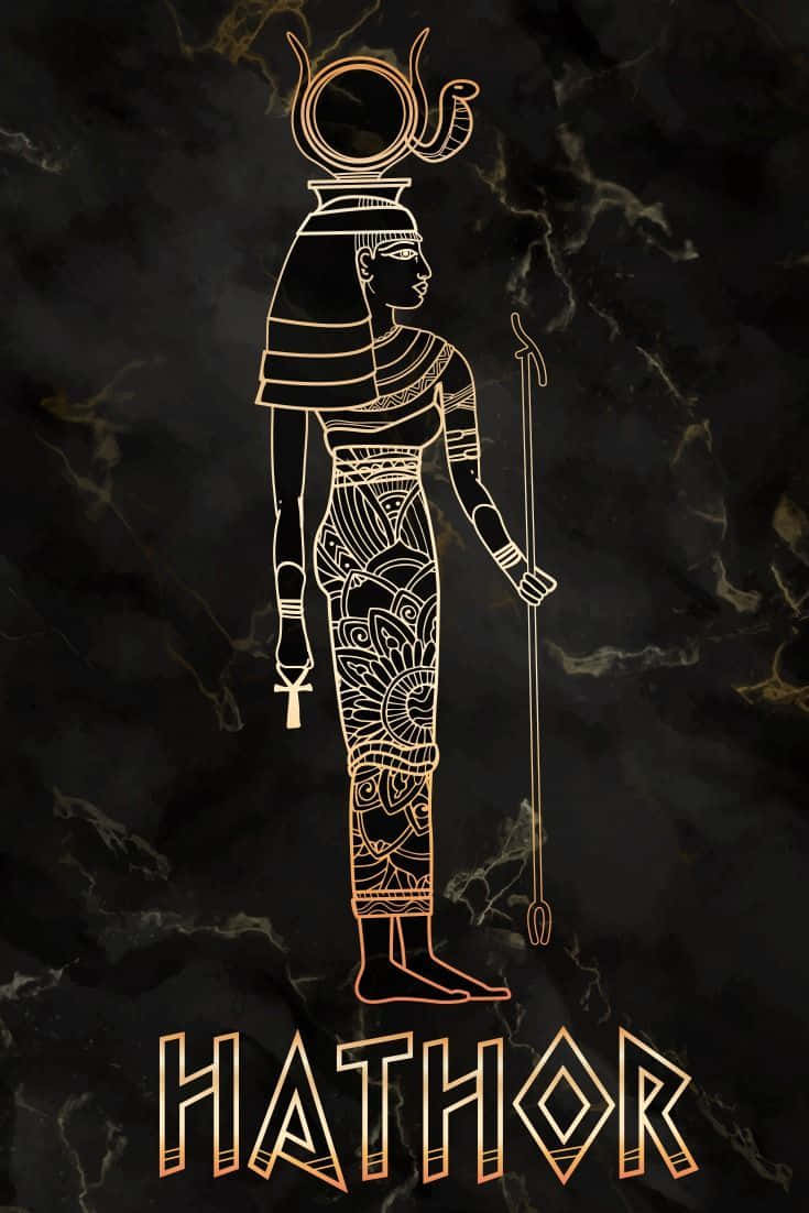 Pay Homage To The Ancient Egyptian Gods Wallpaper