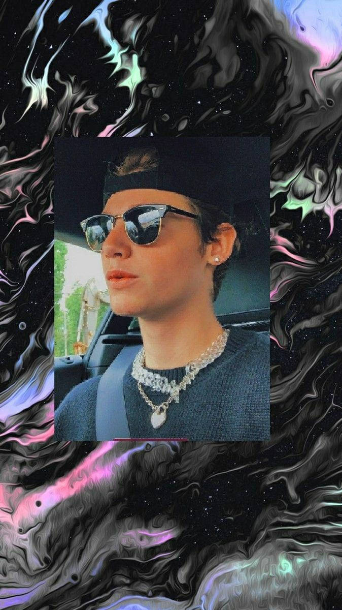 Payton Moormeier In A Car Wallpaper