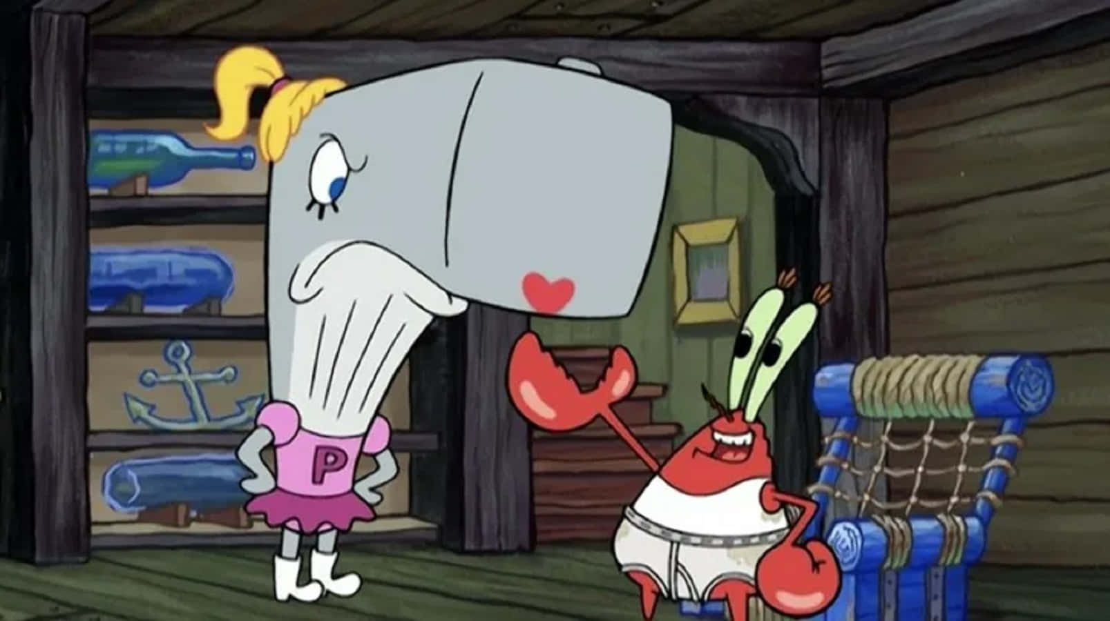 Pearl Krabs Looking Fabulous And Trendy Wallpaper