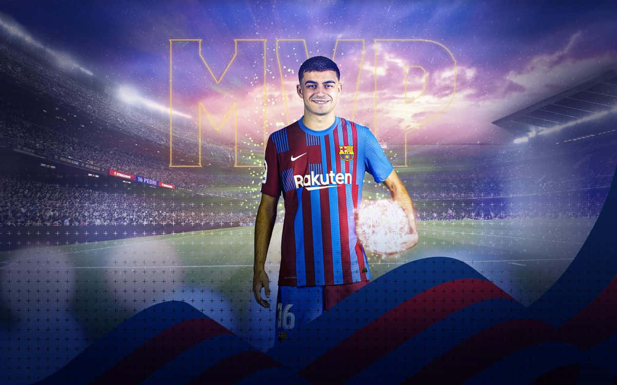 Pedri Barcelona Midfield Maestro Wallpaper